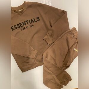 Kids Essentials Fear of God 2 piece outfit set